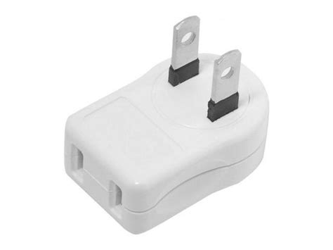 NEMA 1-15P USA Outlet Saver Power Extension Adapter 2-prong 2 Outlets ...