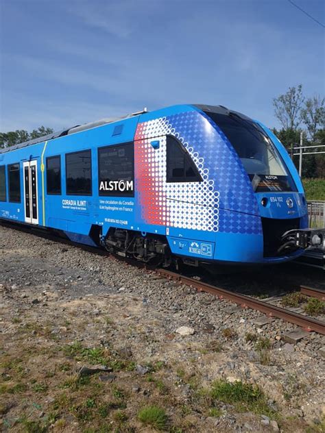 Alstom Fait Rouler Pour La Premi Re Fois En France Son Train