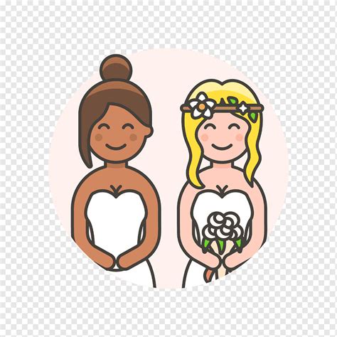 Gowns Lesbian Wedding Lgbt Illustrations Icon Png Pngwing