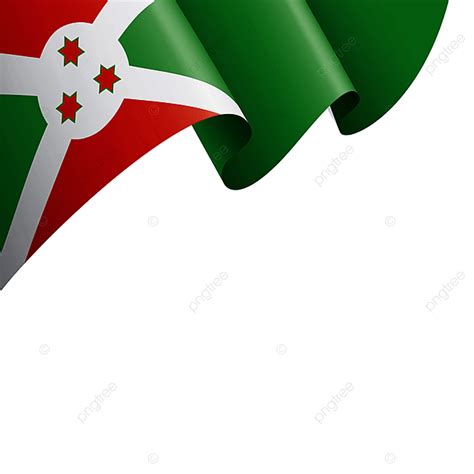 Símbolo De Ilustração Da Bandeira Nacional Do Burundi PNG País Fita