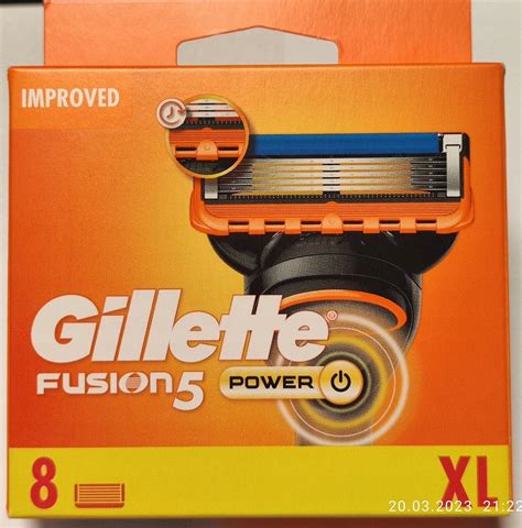 Gillette Fusion 5 Power wkłady ostrza 8 szt imp UK 13456681348 Allegro pl