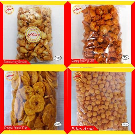 Jual Temurah Snack Camilan Siomay Kering Bandung Kriuk Siomay Daun