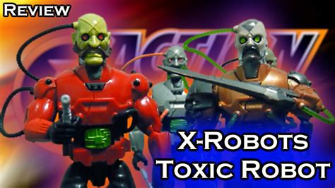 Action Man X Robots And Toxic Robot Reviews Youtube