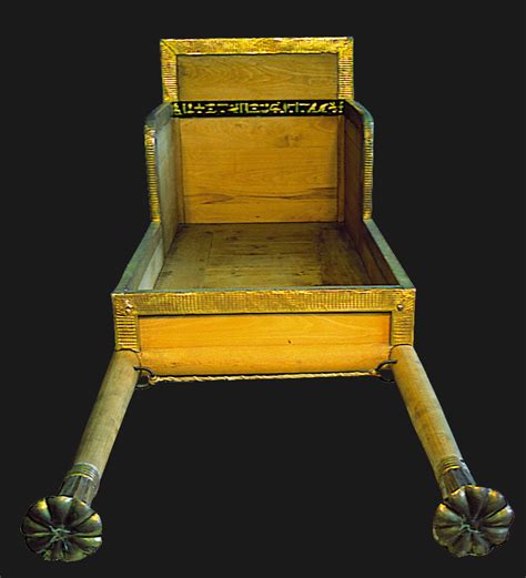 Sedan Chair Of Queen Hetepheres Egyptian Museum Cairo