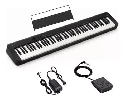 Piano Digital Casio Stage Black CDP S150 Sensible De 88 Teclas