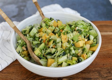 Chopped Mango Salad - Healthyish Foods