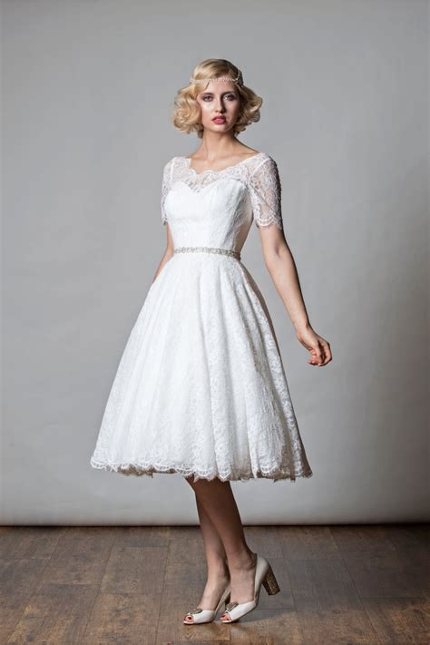 Short Vintage Wedding Dresses Best 10 Short Vintage Wedding Dresses