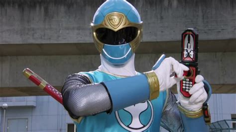 Noah Carver Blue Super Megaforce Ranger Morphin Legacy