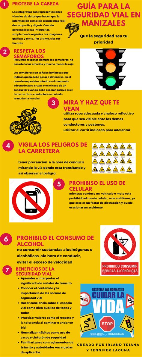 Infografia Recomendaciones B Sicas De Seguridad Vial Para Peatones