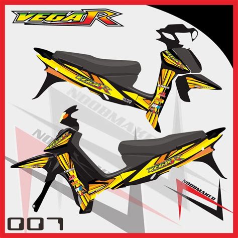 Vglama 07 Decal Sticker Yamaha Vega R Lama Lazada Indonesia