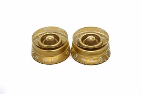 2x Gold Speed Knob For Gibson Epiphone Style Cts Or Reverb Uk