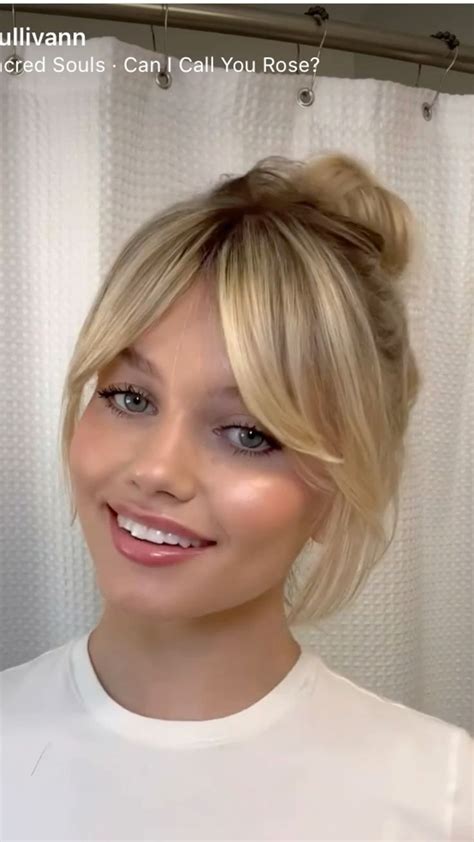 Pin By Alex Mims On BEAUTY In 2024 Blonde Hair With Bangs Light