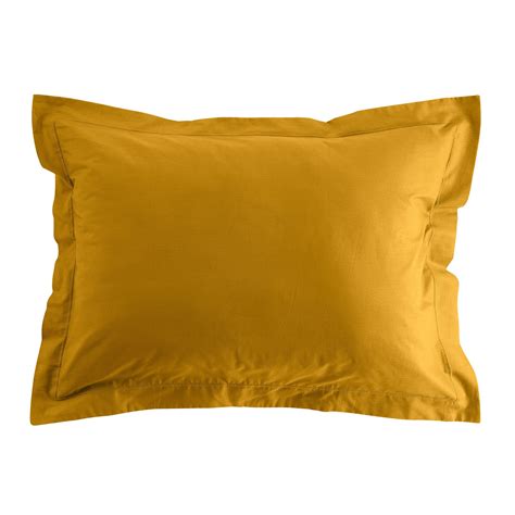 Funda De Almohada Rectangular En Algod N Bio Cm Biolina Amarillo