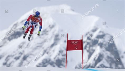 Thomas Mermillod Blondin France Takes Jump Editorial Stock Photo