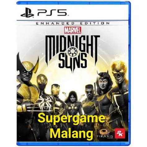 Jual Marvel Midnight Suns PS5 Marvels Mid Night Sun PS 5 Cd Game Gaming