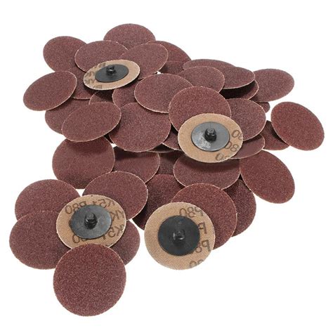 Pcs Roll Lock Surface Sanding Discs Mm Roloc Grinding Abrasive