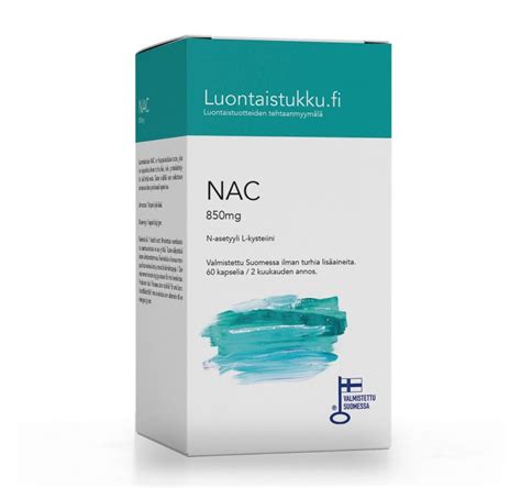 NAC eli N-asetyylikysteiini | Luontaistukku.fi