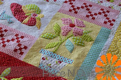 Piece N Quilt Raw Edge Applique Quilt
