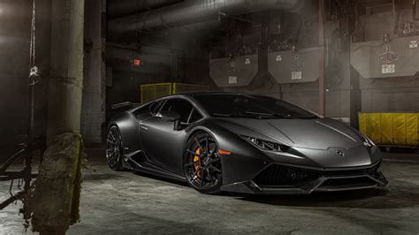 Lamborghini Huracan Performante Black K Wallpaperuse