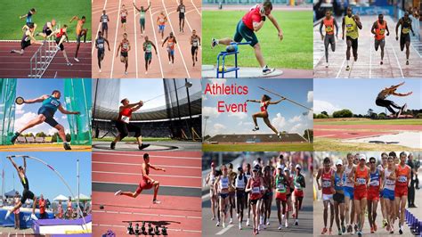 Athletics Event Name Picture Athletics Event List Athletics Event