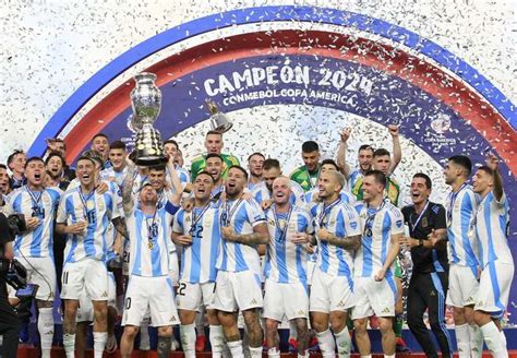 Argentina Se Consagra Como A Maior Campe Da Copa Am Rica