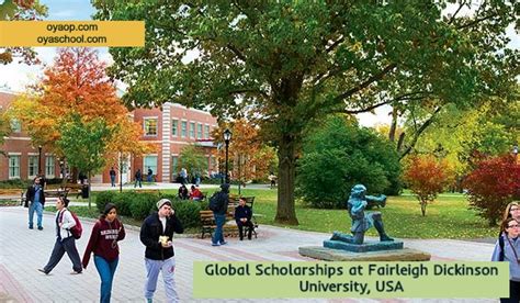 Global Scholarships at Fairleigh Dickinson University - OYA Opportunities | OYA Opportunities