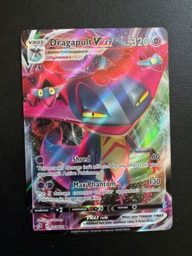 POKÉMON TCG DRAGAPULT VMAX 93 192 SWSH REBEL CLASH ULTRA RARE eBay