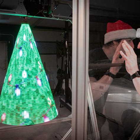 Spinning Holographic Christmas Tree of Death | Hackaday.io