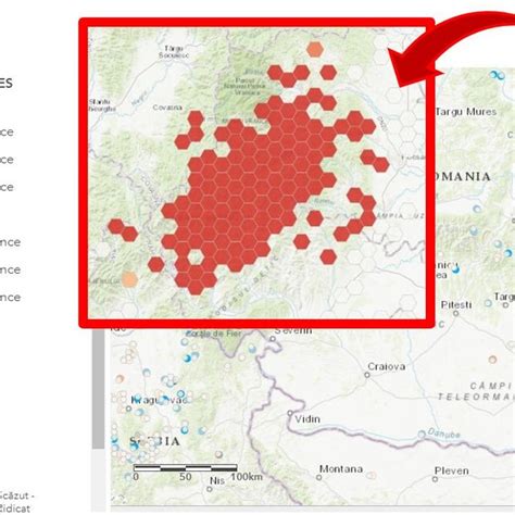 -Hot Spot Analysis (Getis-Ord Gi*) in the study area (ArcGIS Online ...