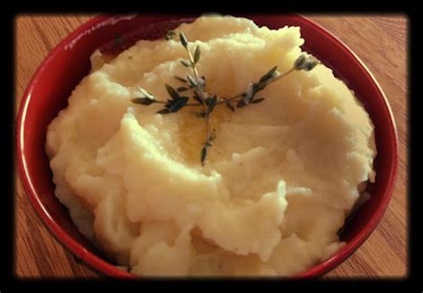 Garlic Thyme Mashed Potatoes Just A Pinch Recipes