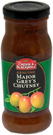 Crosse Blackwell Genuine Major Grey S Chutney Ounce Bottles Pack