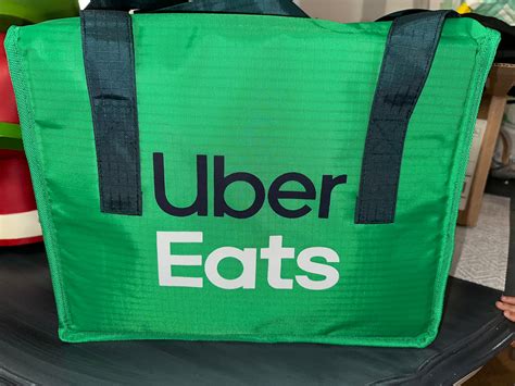 Ubereats Uber Eats Food Carry Delivery Insulated Hot Cold Bag Etsy