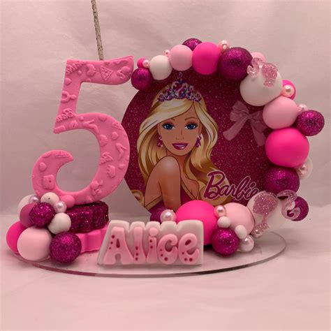 Vela Cenário Barbie Biscuit personalizada Elo7