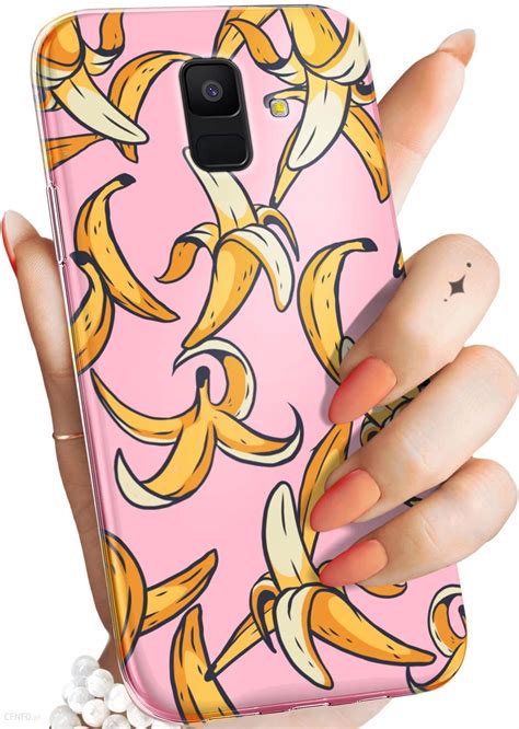 Hello Case Etui Do Samsung Galaxy A6 2018 Banan Owoc Żółty Obudowa