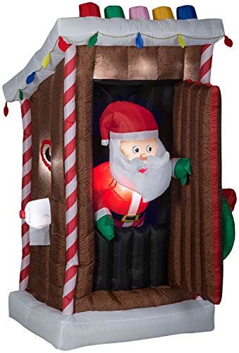 5 Reasons Why You Should Put An Inflatable Santa In Your Outhouse This