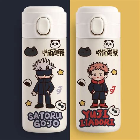 Jujutsu Kaisen Gojo Satoru Itadori Yuji Thermos Cup Anime Cartoon Nuo