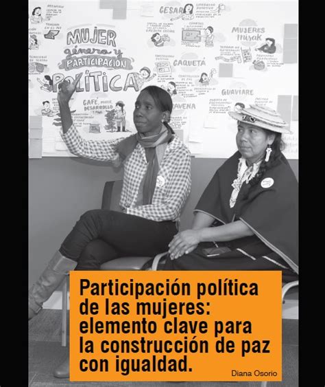 Participaci N Pol Tica De Las Mujeres Elemento Clave Para La