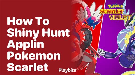 How to Shiny Hunt Applin in Pokemon Scarlet - Playbite