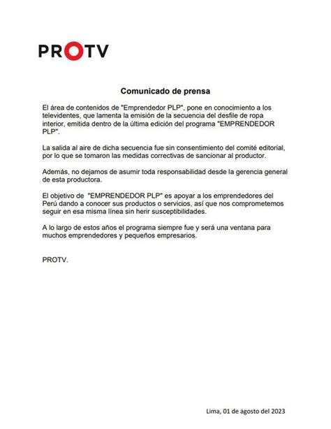 América TV anuncia la cancelación de Emprendedor ponte las pilas tras