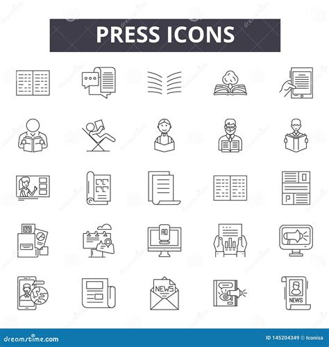 Press Icons Stock Illustrations – 14,829 Press Icons Stock Illustrations, Vectors & Clipart ...