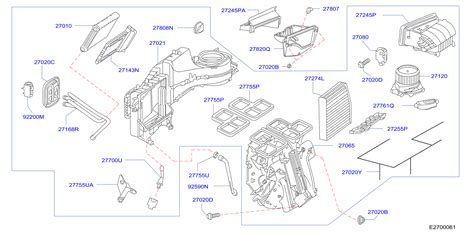 Infiniti G L V At Wd Std A C Evaporator Drain Da A