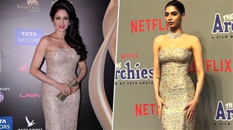 The Archies Khushi Kapoor Pays Tribute To Sridevi Dazzles In Her