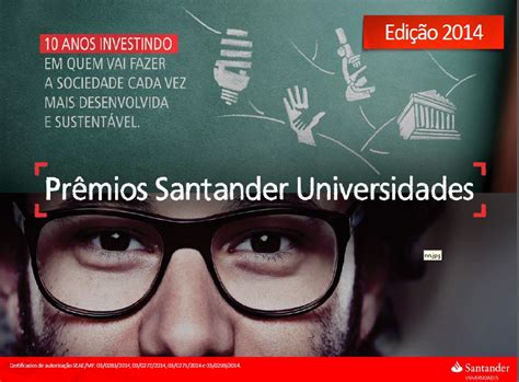 Andifes Prêmios Santander Universidades estão inscrições abertas