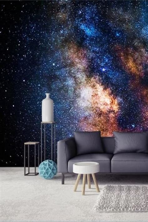 Buy Starry Galaxy Mural Wallpaper Sqm At Off Mural Wallpaper