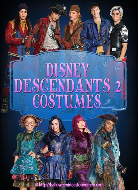 Disney Descendants 2 Costumes | Disney descendants costume, Disney ...