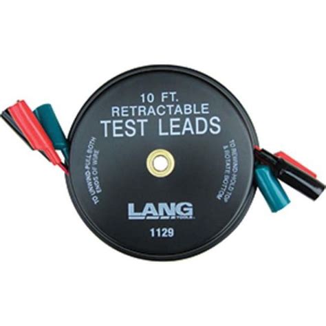 3 Leads X 10 Ft Retractable Test Leads