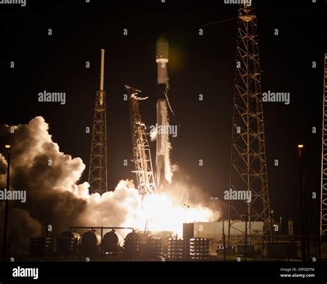 A SpaceX Falcon 9 Rocket Launches The Galaxy 37 Communications