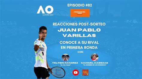 Fdt 83 Juan Pablo Varillas Ya Conoce A Su Rival En El Australian Open