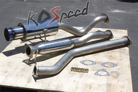 Purchase Burnt Tip Muffler Catback Cat Back Exhaust System