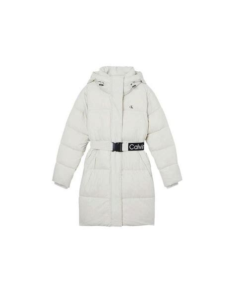 Calvin Klein Women Jacket in White | Lyst